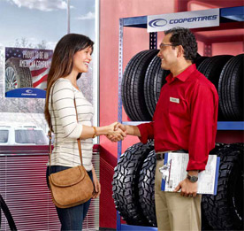 Shop for Cooper tires at Tire Store Service Center